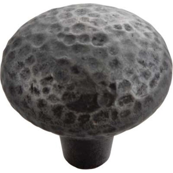 Hd Belwith 1.37 in. Knob- Black Iron BWP3063 BI - main